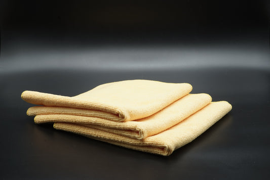 warp knitted microfibre towels. 400gsm 40x40cm 4 - pack