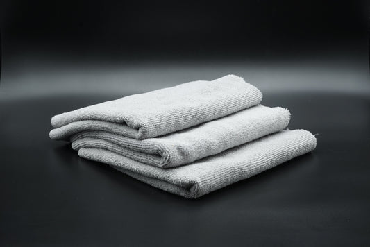 Edgeless Long/short microfibre towel.  380gsm 40x40cm premium Detailing towels - 5 pack