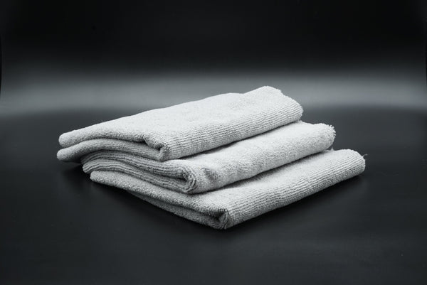 Edgeless Long/Short Microfibre Towels – 380 GSM, 40 × 40 cm, 5 Pack