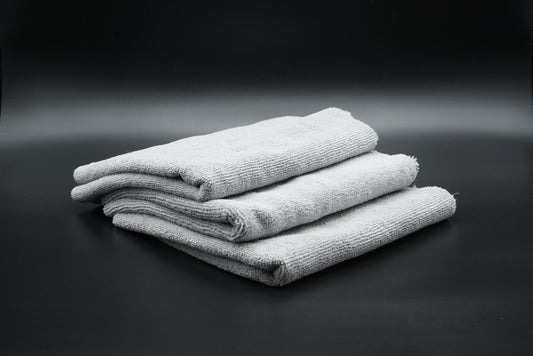 Edgeless Long/short microfibre towel. 380gsm 40x40cm premium Detailing towels - 5 pack