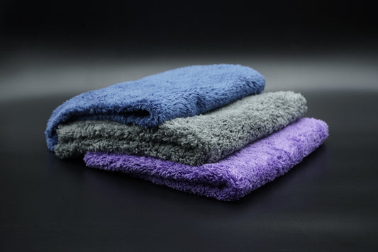 Edgeless Coral Fleece Towels – Super Plush, 40 × 40 cm, 5 Pack